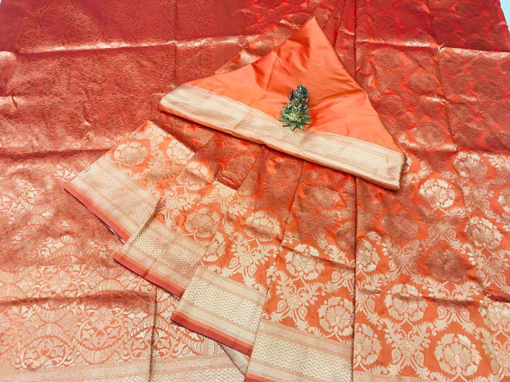 LICHI SILK BY FLORINA CREATION 01 TO 05 SERIES INDIAN TRADITIONAL WEAR COLLECTION BEAUTIFUL STYLISH FANCY COLORFUL PARTY WEAR & OCCASIONAL WEAR LICHI SILK SAREES AT WHOLESALE PRICE