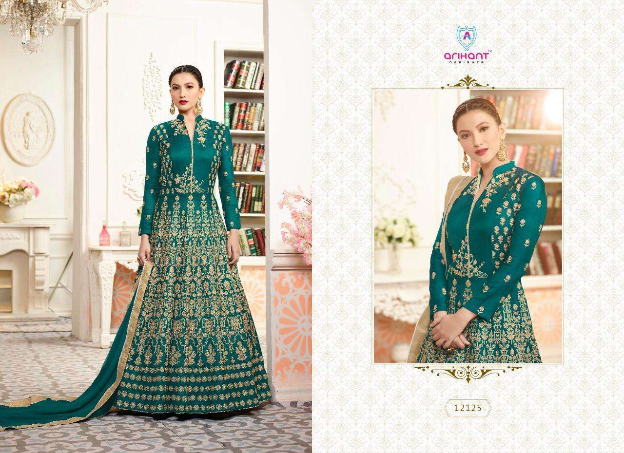 SASHI VOL-14 NX BY ARIHANT DESIGNER DESIGNER COLORFUL BEAUTIFUL WEDDING COLLECTION PARTY WEAR & OCCASIONAL WEAR SILK DRESSES AT WHOLESALE PRICE