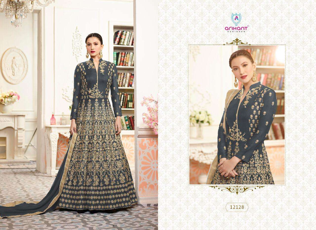 SASHI VOL-14 NX BY ARIHANT DESIGNER DESIGNER COLORFUL BEAUTIFUL WEDDING COLLECTION PARTY WEAR & OCCASIONAL WEAR SILK DRESSES AT WHOLESALE PRICE