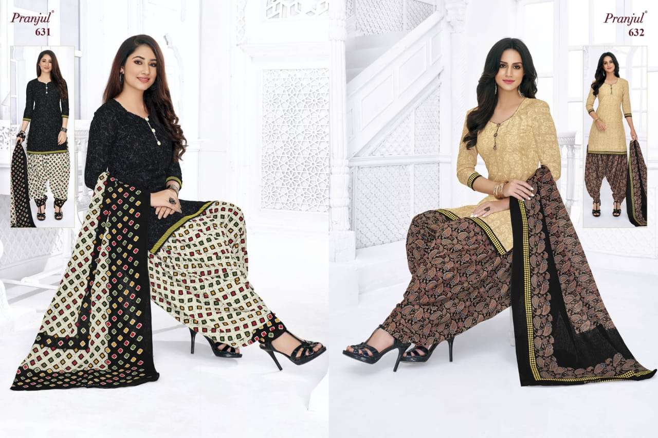 PRIYANKA VOL-6 BY PRANJUL 601 TO 648 SERIES BEAUTIFUL STYLISH ANARKALI SUITS FANCY COLORFUL CASUAL WEAR & ETHNIC WEAR & READY TO WEAR COTTON PRINTED DRESSES AT WHOLESALE PRICE