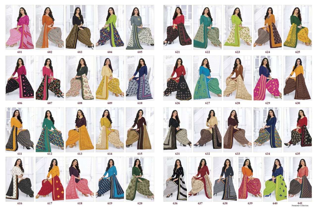 PRIYANKA VOL-6 BY PRANJUL 601 TO 648 SERIES BEAUTIFUL STYLISH ANARKALI SUITS FANCY COLORFUL CASUAL WEAR & ETHNIC WEAR & READY TO WEAR COTTON PRINTED DRESSES AT WHOLESALE PRICE