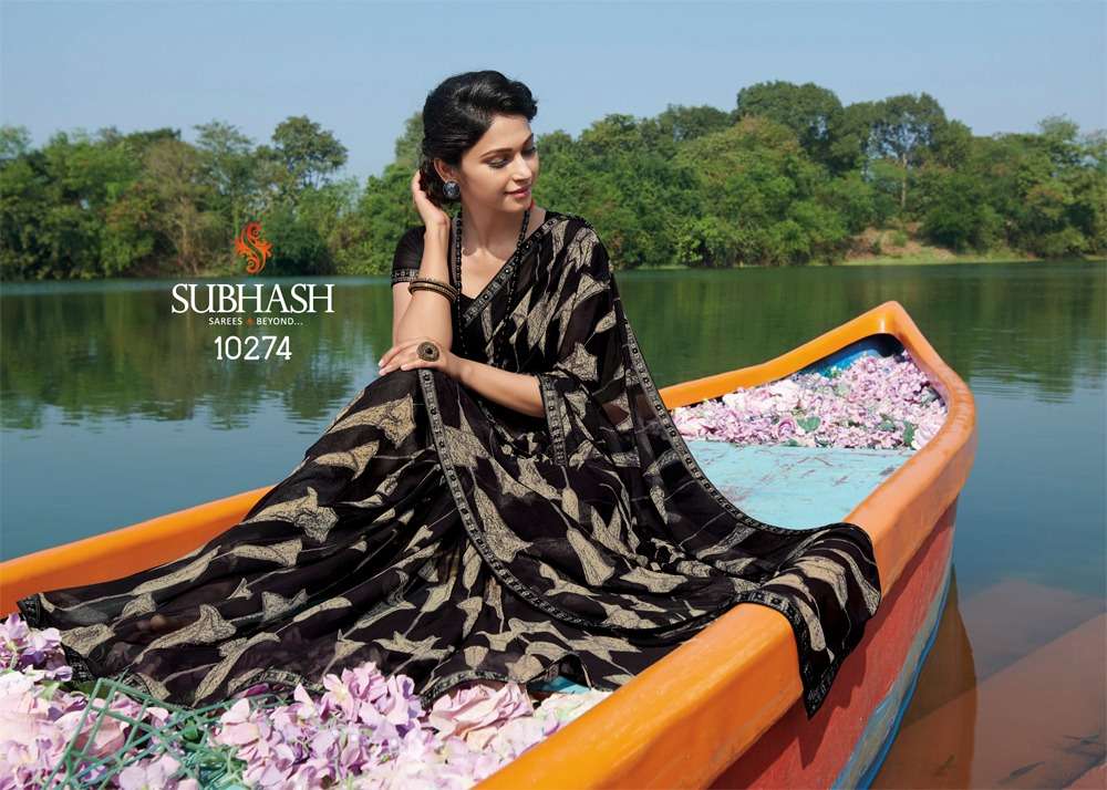 GAURI VOL-2 BY SUBHASH SAREES 10271 TO 10294 SERIES INDIAN TRADITIONAL WEAR COLLECTION BEAUTIFUL STYLISH FANCY COLORFUL PARTY WEAR & OCCASIONAL WEAR HEAVY GEORGETTE SAREES AT WHOLESALE PRICE
