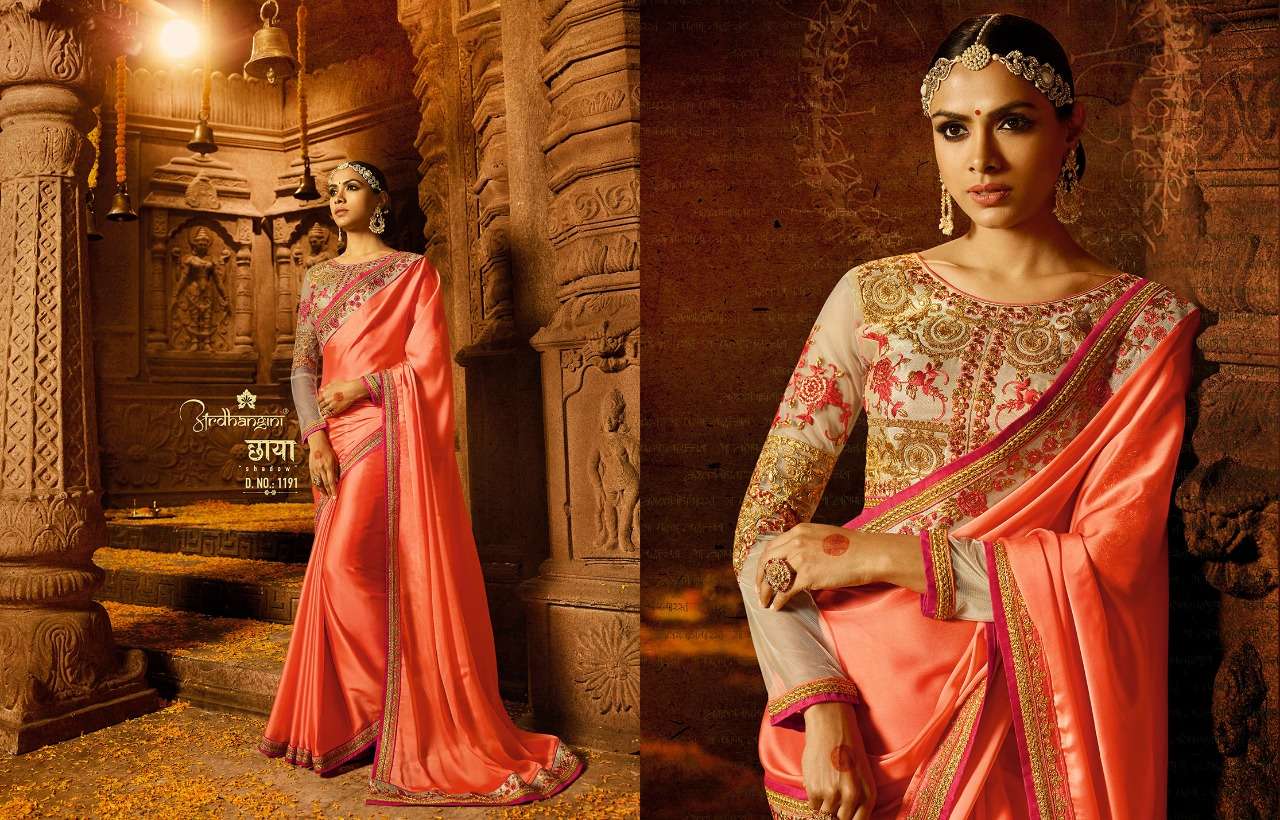 ARDHANGINI SALE COLLECTION BY ARDHANGINI INDIAN TRADITIONAL WEAR COLLECTION BEAUTIFUL STYLISH FANCY COLORFUL PARTY WEAR & OCCASIONAL WEAR FANCY SAREES AT WHOLESALE PRICE