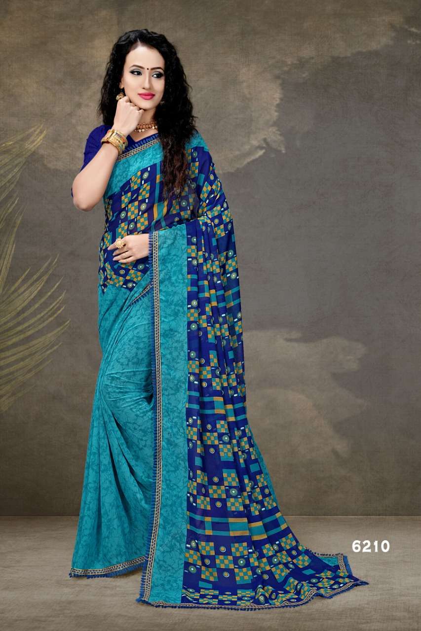G MAIL VOL-84 BY HAYTEE 6204 TO 6215 SERIES INDIAN TRADITIONAL WEAR COLLECTION BEAUTIFUL STYLISH FANCY COLORFUL PARTY WEAR & OCCASIONAL WEAR HEAVY DAANI PRINTED SAREES AT WHOLESALE PRICE