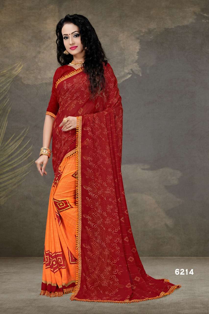 G MAIL VOL-84 BY HAYTEE 6204 TO 6215 SERIES INDIAN TRADITIONAL WEAR COLLECTION BEAUTIFUL STYLISH FANCY COLORFUL PARTY WEAR & OCCASIONAL WEAR HEAVY DAANI PRINTED SAREES AT WHOLESALE PRICE
