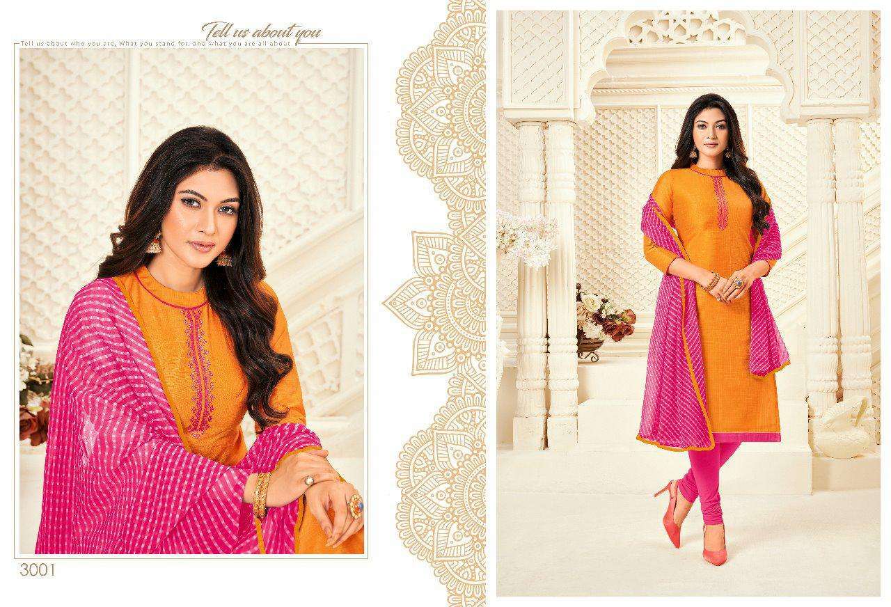 OSCAR VOL-13 BY SHAGUN LIFE STYLE 3001 TO 3016 SERIES BEAUTIFUL SUITS COLORFUL STYLISH FANCY CASUAL WEAR & ETHNIC WEAR MIX FABRIC PRINTED DRESSES AT WHOLESALE PRICE
