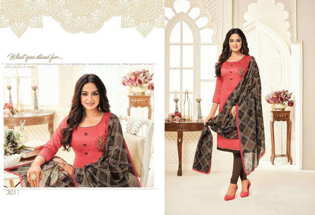 OSCAR VOL-13 BY SHAGUN LIFE STYLE 3001 TO 3016 SERIES BEAUTIFUL SUITS COLORFUL STYLISH FANCY CASUAL WEAR & ETHNIC WEAR MIX FABRIC PRINTED DRESSES AT WHOLESALE PRICE