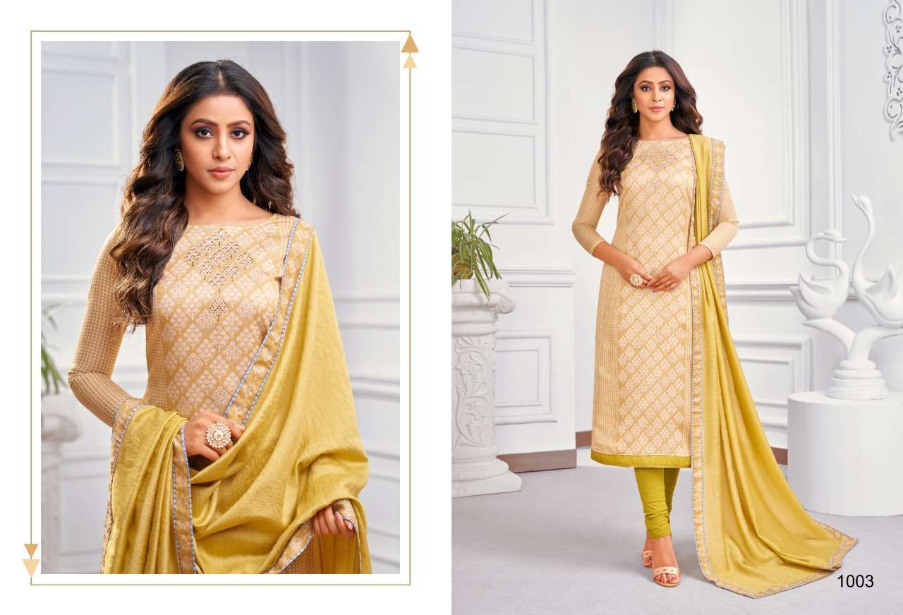 DIGITAL BY KAPIL TEX 1001 TO 1008 SERIES BEAUTIFUL STYLISH SUITS FANCY COLORFUL CASUAL WEAR & ETHNIC WEAR & READY TO WEAR MUSLIN DIGITAL PRINT WITH WORK DRESSES AT WHOLESALE PRICE