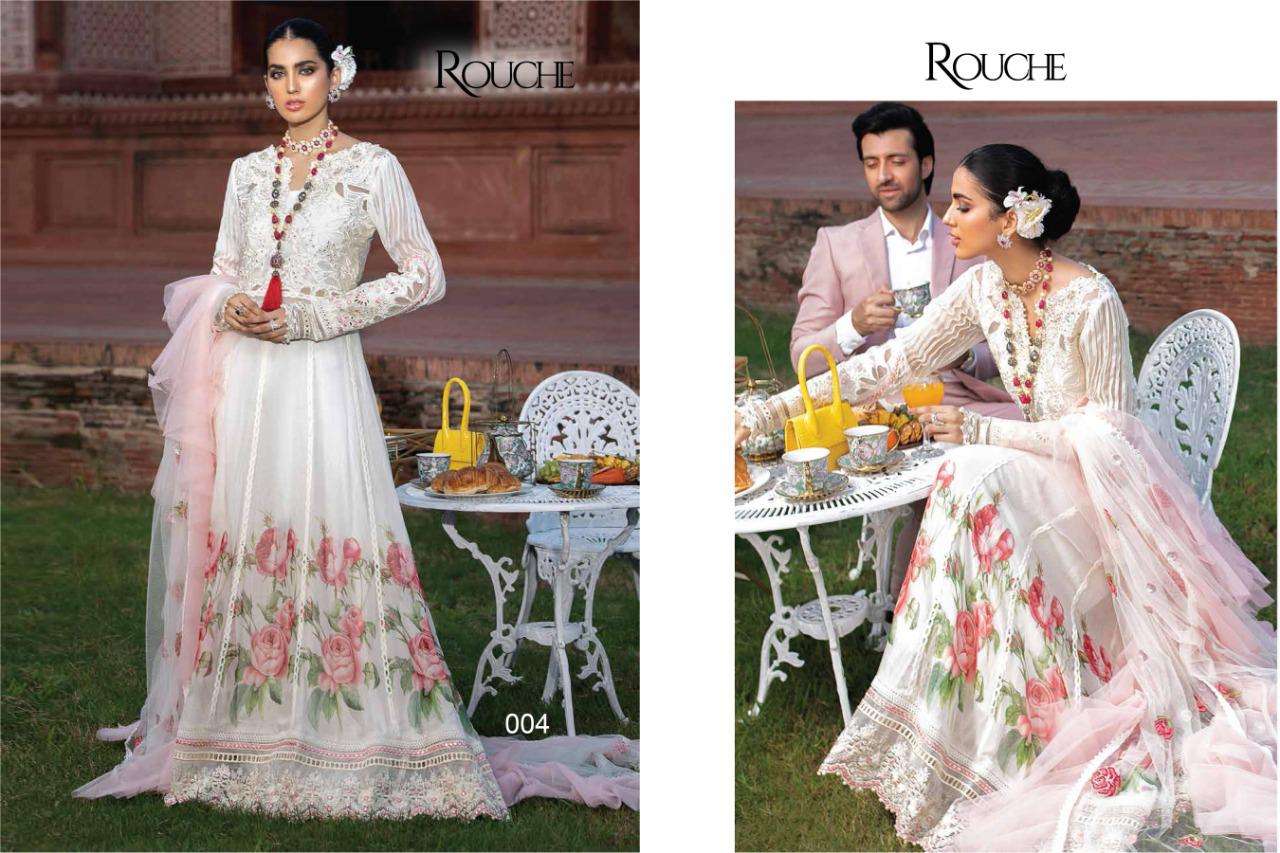 ROUCHE HIT DESIGNS BY ROUCHE BEAUTIFUL STYLISH PAKISATNI SUITS FANCY COLORFUL CASUAL WEAR & ETHNIC WEAR & READY TO WEAR FANCY DRESSES AT WHOLESALE PRICE