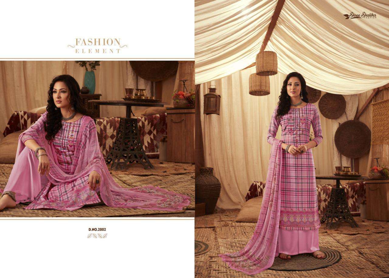BARGITTA BY SHREE SHALIKA FASHION 2001 TO 2008 SERIES BEAUTIFUL SUITS STYLISH FANCY COLORFUL CASUAL WEAR & ETHNIC WEAR PASHMINA WITH EMBROIDERY DRESSES AT WHOLESALE PRICE