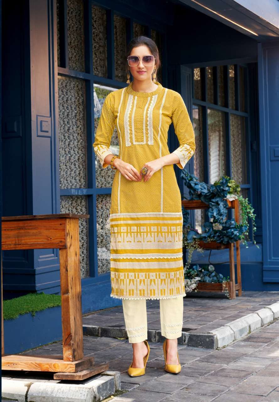 LOOK WELL BY LYMI ORIGINAL 4701 TO 4704 SERIES STYLISH FANCY BEAUTIFUL COLORFUL CASUAL WEAR & ETHNIC WEAR PURE COTTON WITH INNER KURTIS AT WHOLESALE PRICE