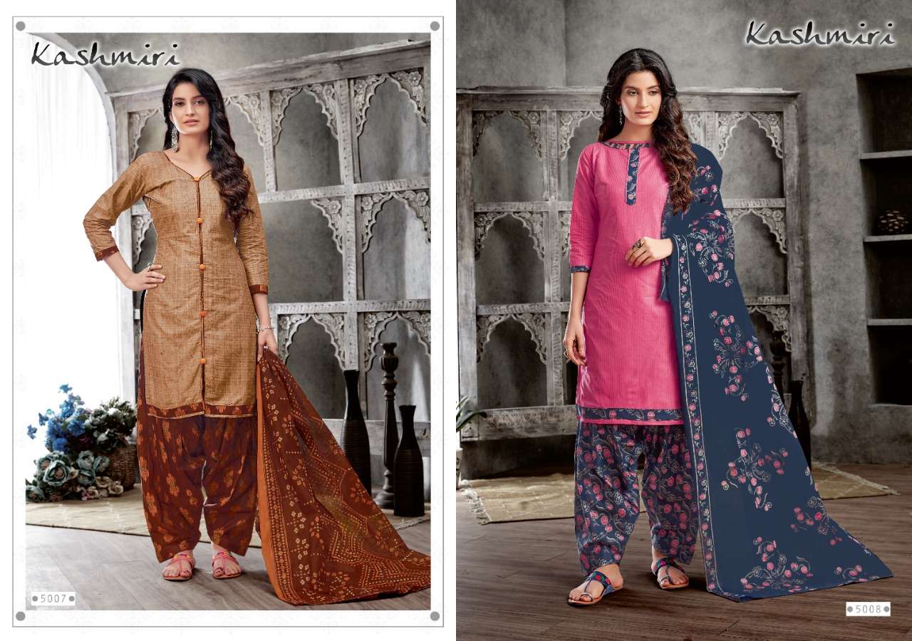 KASHMIRI VOL-5 BY GANESHA 5004 TO 54015 SERIES BEAUTIFUL COLORFUL STYLISH FANCY CASUAL WEAR & ETHNIC WEAR & READY TO WEAR FANCY PRINTED DRESSES AT WHOLESALE PRICE