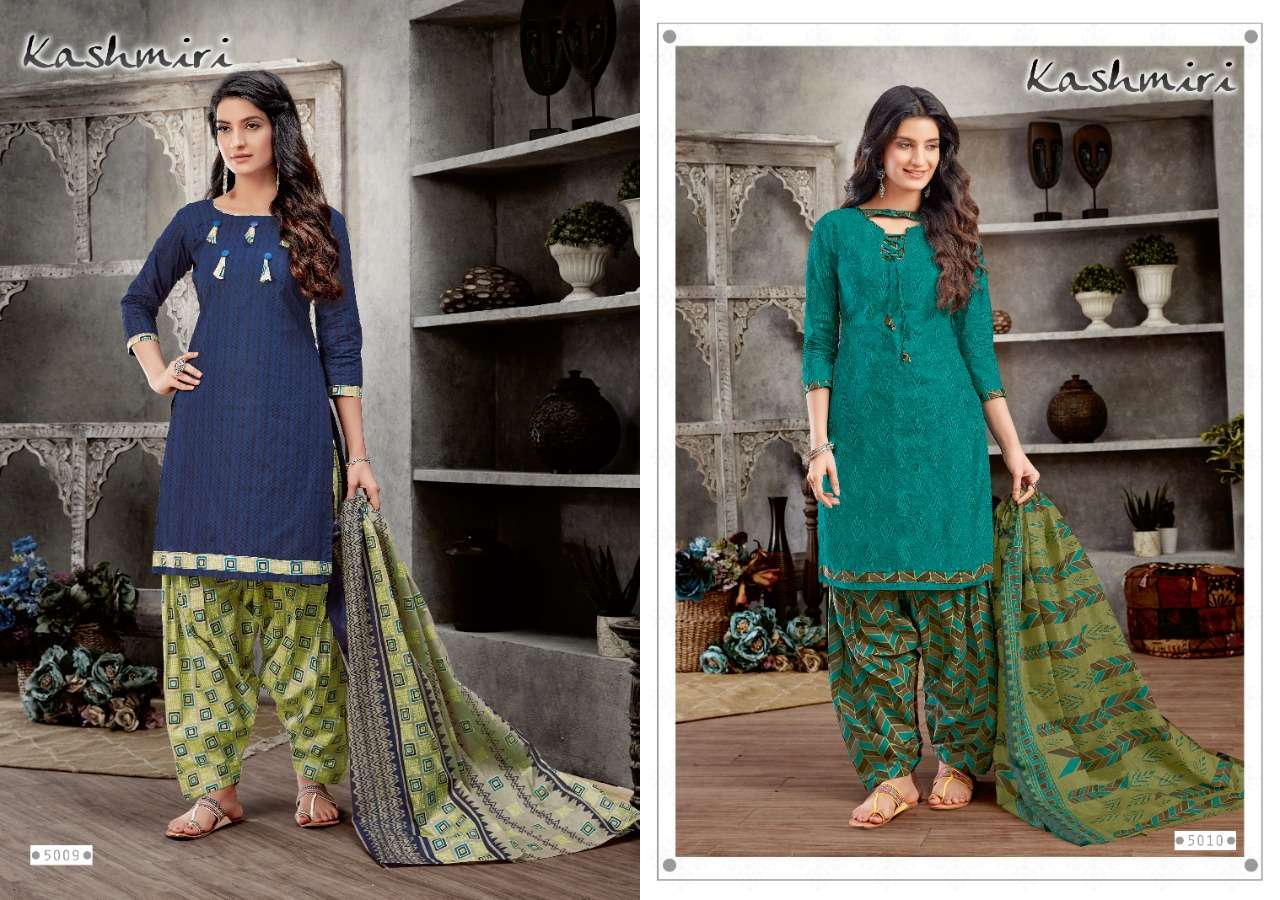 KASHMIRI VOL-5 BY GANESHA 5004 TO 54015 SERIES BEAUTIFUL COLORFUL STYLISH FANCY CASUAL WEAR & ETHNIC WEAR & READY TO WEAR FANCY PRINTED DRESSES AT WHOLESALE PRICE