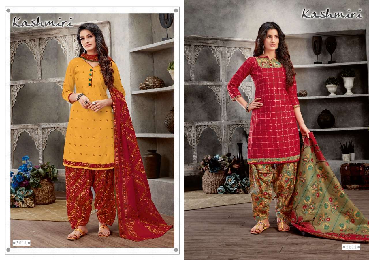 KASHMIRI VOL-5 BY GANESHA 5004 TO 54015 SERIES BEAUTIFUL COLORFUL STYLISH FANCY CASUAL WEAR & ETHNIC WEAR & READY TO WEAR FANCY PRINTED DRESSES AT WHOLESALE PRICE