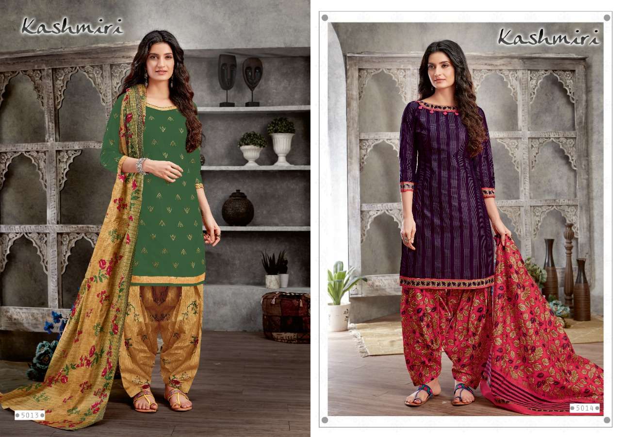 KASHMIRI VOL-5 BY GANESHA 5004 TO 54015 SERIES BEAUTIFUL COLORFUL STYLISH FANCY CASUAL WEAR & ETHNIC WEAR & READY TO WEAR FANCY PRINTED DRESSES AT WHOLESALE PRICE