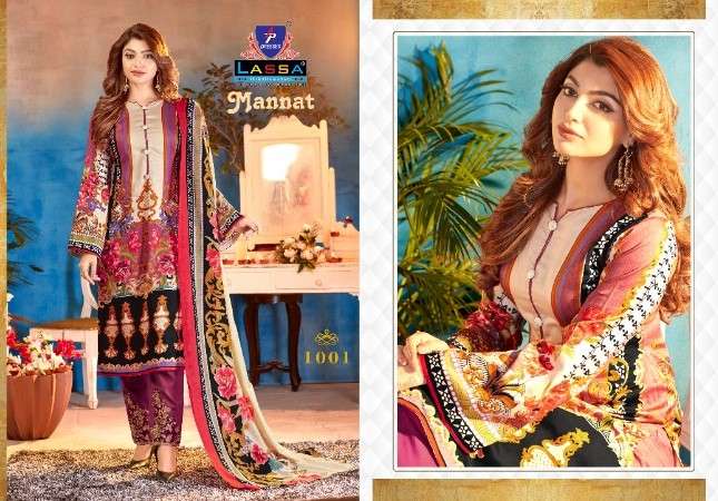 MANNAT BY LASSA 1001 TO 1008 SERIES BEAUTIFUL COLORFUL STYLISH FANCY CASUAL WEAR & ETHNIC WEAR & READY TO WEAR FANCY DRESSES AT WHOLESALE PRICE
