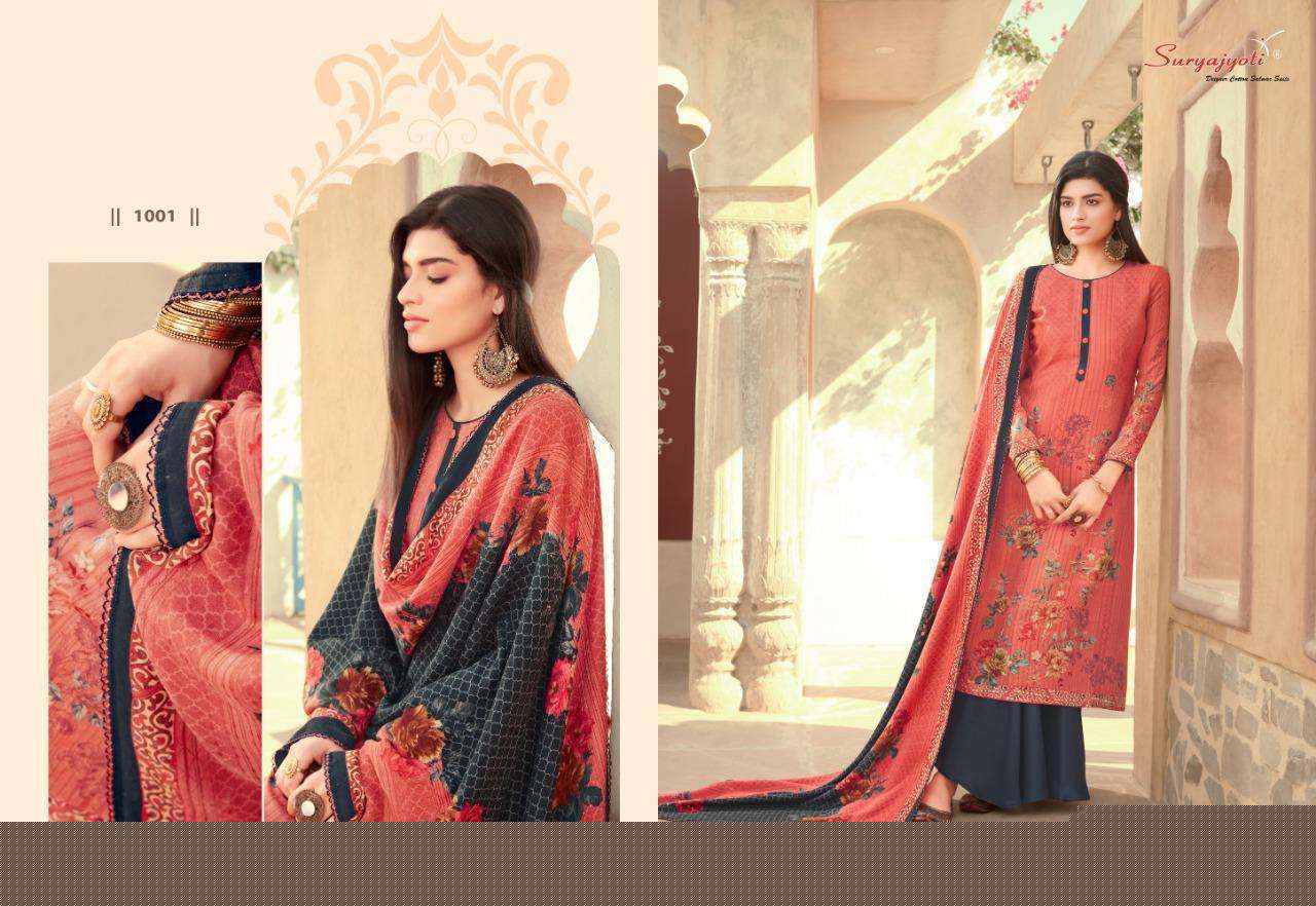 NAZIA BY SURYAJYOTI 1001 TO 1010 SERIES BEAUTIFUL STYLISH FANCY COLORFUL CASUAL WEAR & ETHNIC WEAR PASHMINA DOBBY DRESSES AT WHOLESALE PRICE