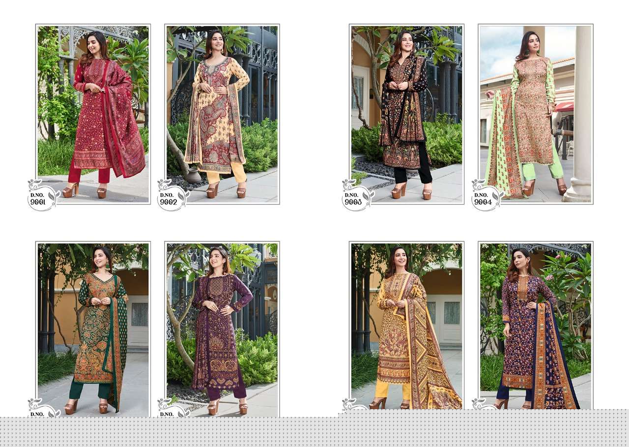 AZVIYA BY VIONA 901 TO 908 SERIES BEAUTIFUL SUITS STYLISH FANCY COLORFUL PARTY WEAR & OCCASIONAL WEAR MUSLIN COTTON DIGITAL PRINTED DRESSES AT WHOLESALE PRICE