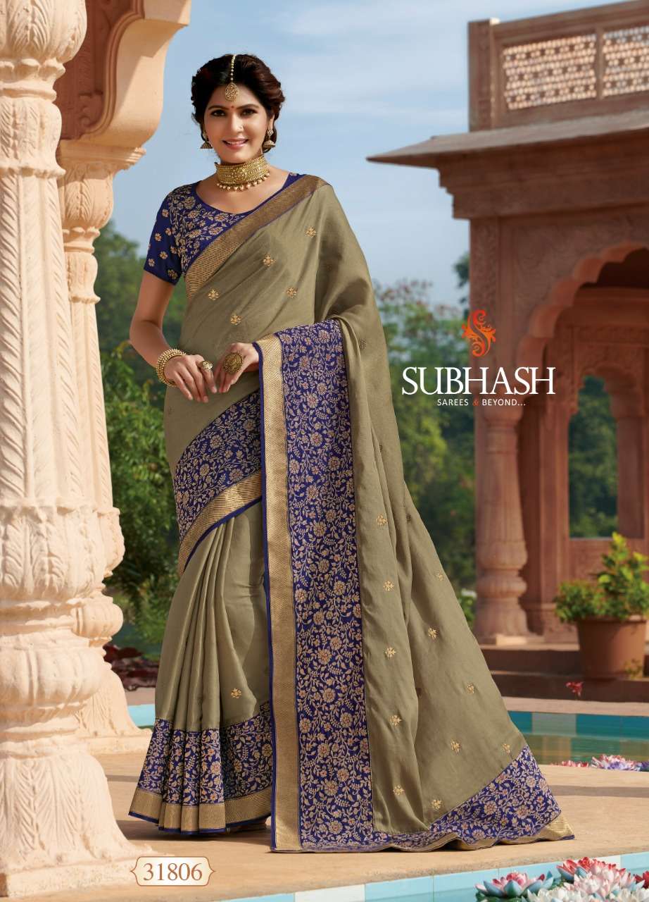 KANGAN VOL-3 BY SUBHASH SAREES 31801 TO 31815 SERIES INDIAN TRADITIONAL WEAR COLLECTION BEAUTIFUL STYLISH FANCY COLORFUL PARTY WEAR & OCCASIONAL WEAR TUSSAR SILK SAREES AT WHOLESALE PRICE