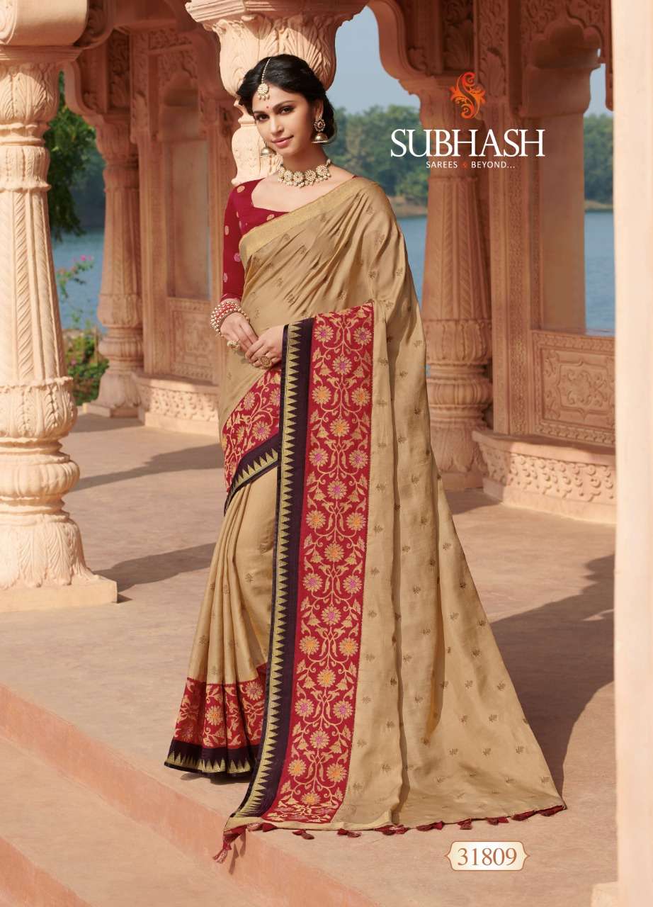 KANGAN VOL-3 BY SUBHASH SAREES 31801 TO 31815 SERIES INDIAN TRADITIONAL WEAR COLLECTION BEAUTIFUL STYLISH FANCY COLORFUL PARTY WEAR & OCCASIONAL WEAR TUSSAR SILK SAREES AT WHOLESALE PRICE