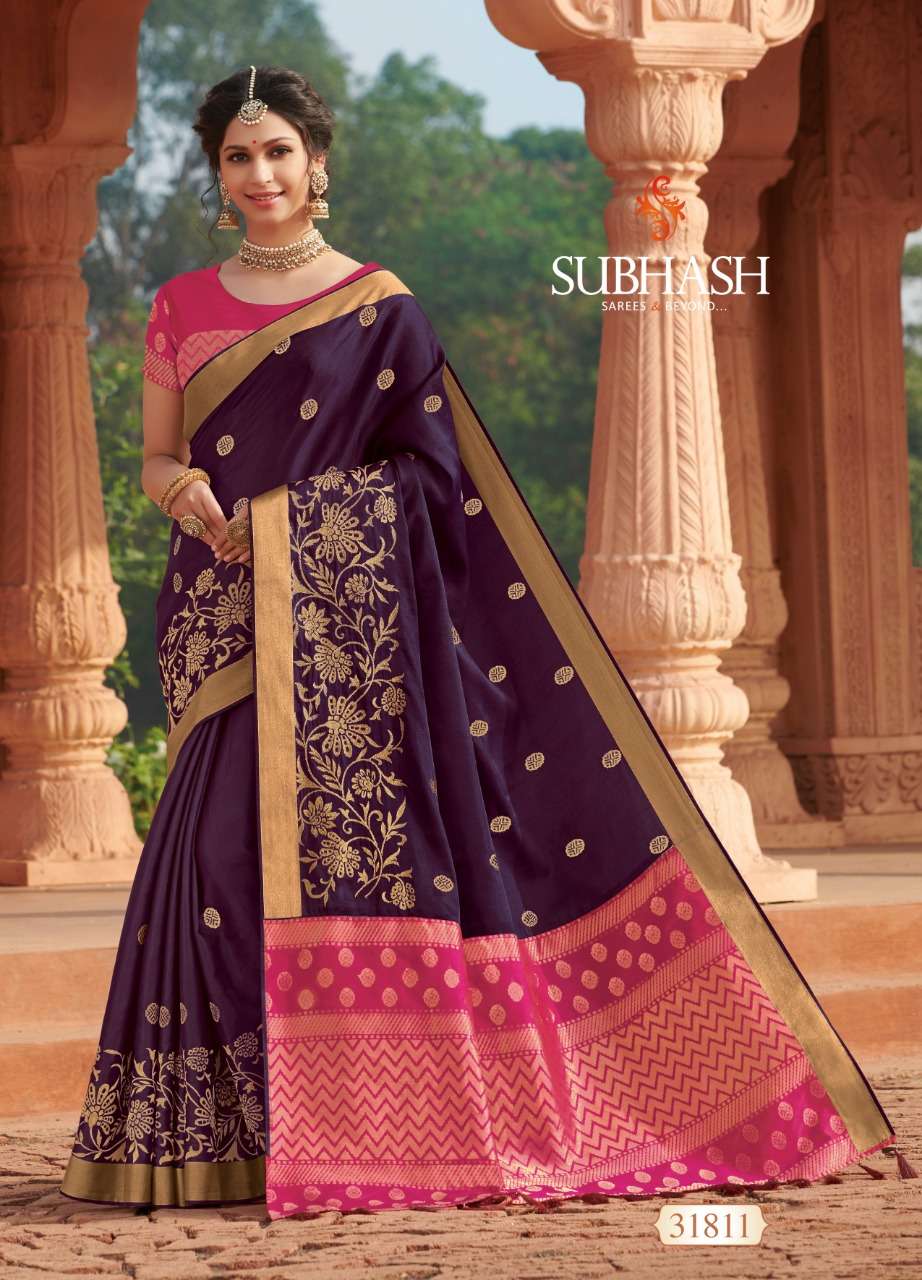 KANGAN VOL-3 BY SUBHASH SAREES 31801 TO 31815 SERIES INDIAN TRADITIONAL WEAR COLLECTION BEAUTIFUL STYLISH FANCY COLORFUL PARTY WEAR & OCCASIONAL WEAR TUSSAR SILK SAREES AT WHOLESALE PRICE