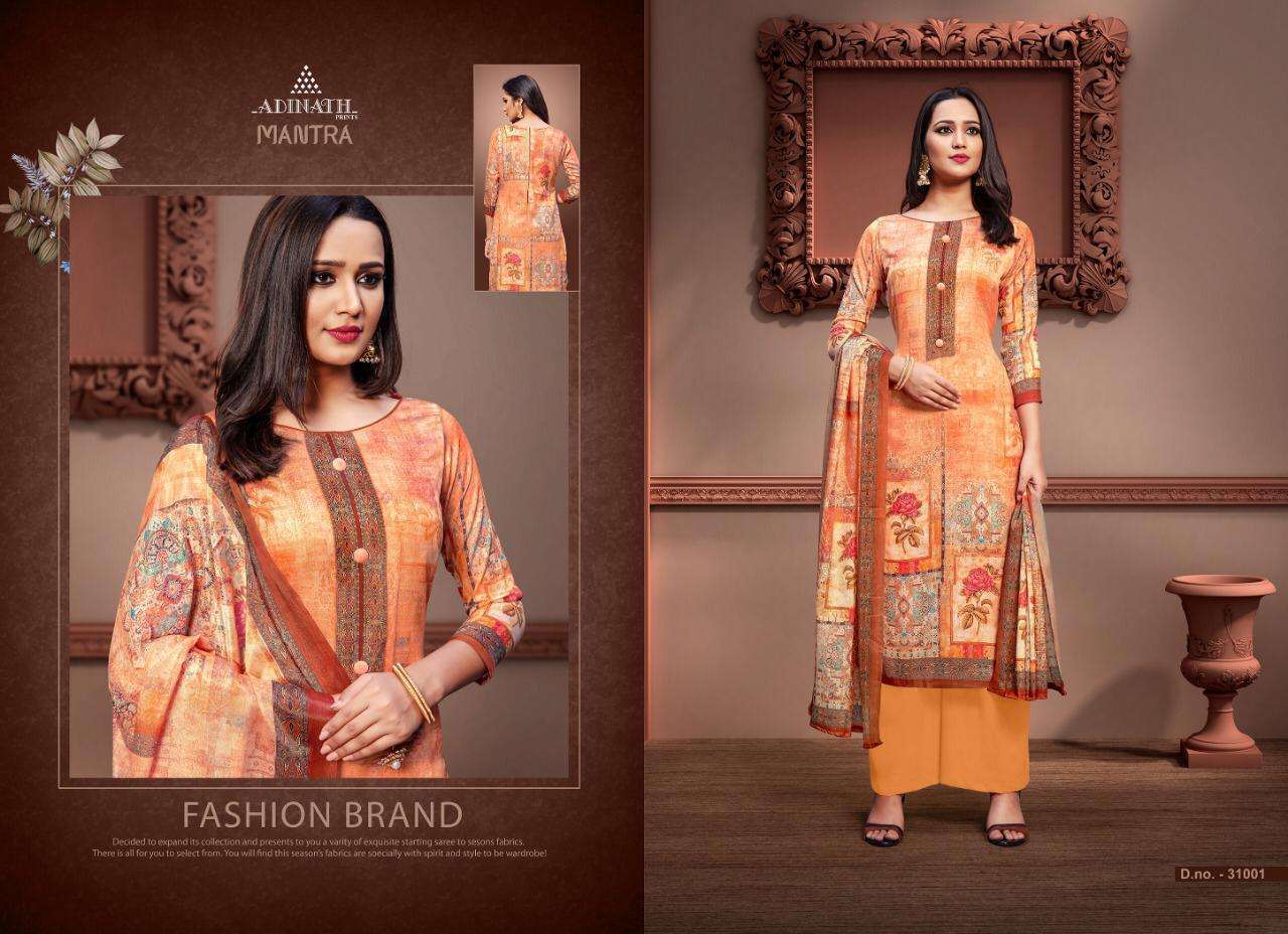 MANTRA BY ADINATH PRINTS 1001 TO 1008 SERIES BEAUTIFUL SUITS STYLISH FANCY COLORFUL PARTY WEAR & OCCASIONAL WEAR MODAL SATIN DIGITAL PRINTED DRESSES AT WHOLESALE PRICE