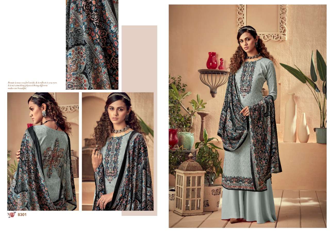 ESMA BY KESAR 8301 TO 8306 SERIES BEAUTIFUL SUITS STYLISH FANCY COLORFUL PARTY WEAR & OCCASIONAL WEAR PASHMINA DIGITAL PRINTED DRESSES AT WHOLESALE PRICE