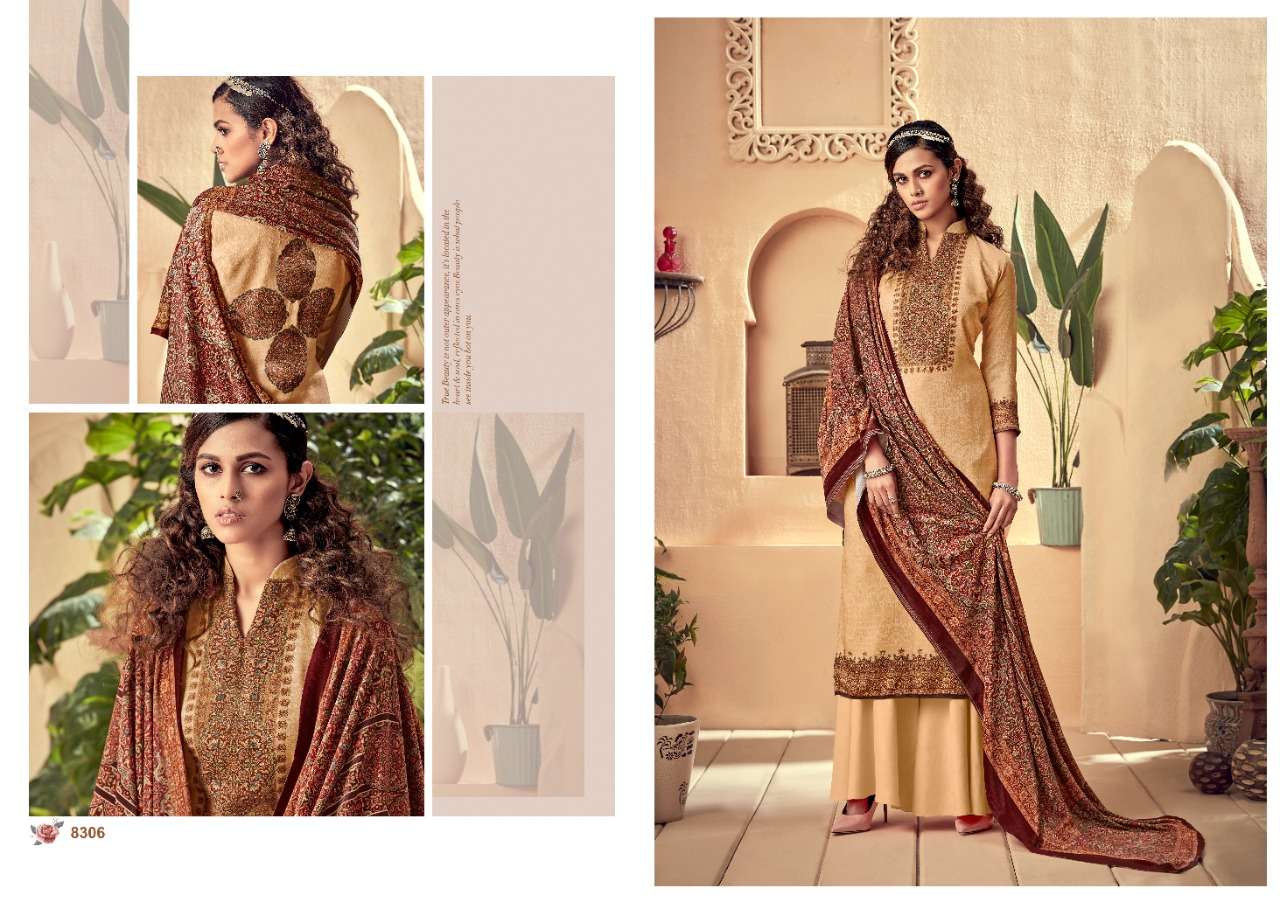 ESMA BY KESAR 8301 TO 8306 SERIES BEAUTIFUL SUITS STYLISH FANCY COLORFUL PARTY WEAR & OCCASIONAL WEAR PASHMINA DIGITAL PRINTED DRESSES AT WHOLESALE PRICE