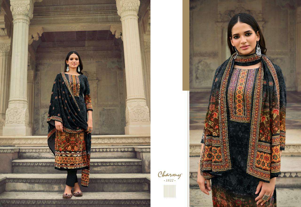 VELVET VOL-2 BY MEERA TRENDZ 1821 TO 1828 SERIES BEAUTIFUL SUITS STYLISH FANCY COLORFUL PARTY WEAR & OCCASIONAL WEAR VELVET DIGITAL PRINTED DRESSES AT WHOLESALE PRICE