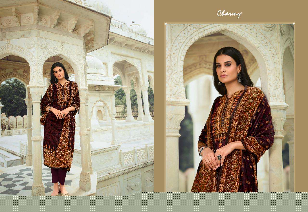 VELVET VOL-2 BY MEERA TRENDZ 1821 TO 1828 SERIES BEAUTIFUL SUITS STYLISH FANCY COLORFUL PARTY WEAR & OCCASIONAL WEAR VELVET DIGITAL PRINTED DRESSES AT WHOLESALE PRICE