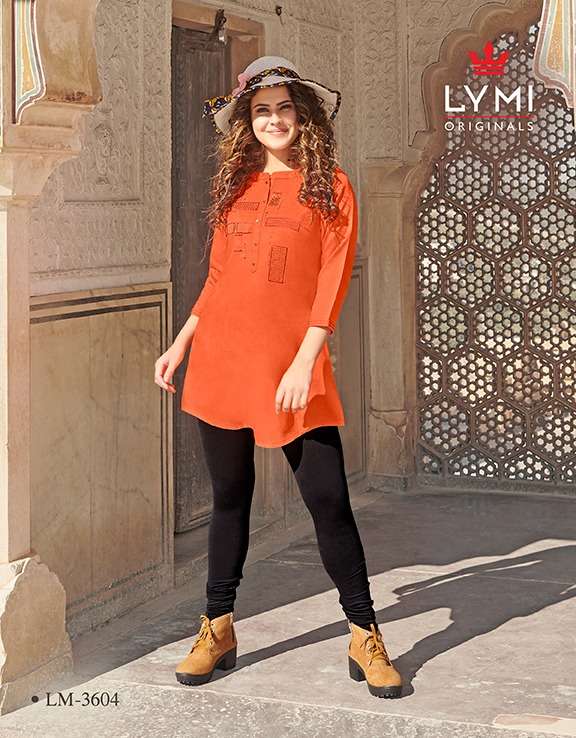 ARTWORK BY LYMI ORIGINAL 3601 TO 3608 SERIES BEAUTIFUL STYLISH FANCY COLORFUL CASUAL WEAR & ETHNIC WEAR RAYON FLEX WITH EMBROIDERY KURTIS AT WHOLESALE PRICE