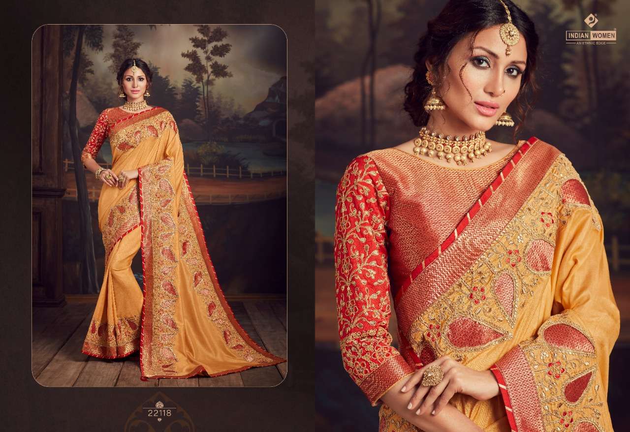 RAASLEELA VOL-22 BY INDIAN WOMEN INDIAN TRADITIONAL WEAR COLLECTION BEAUTIFUL STYLISH FANCY COLORFUL PARTY WEAR & OCCASIONAL WEAR SILK SAREES AT WHOLESALE PRICE