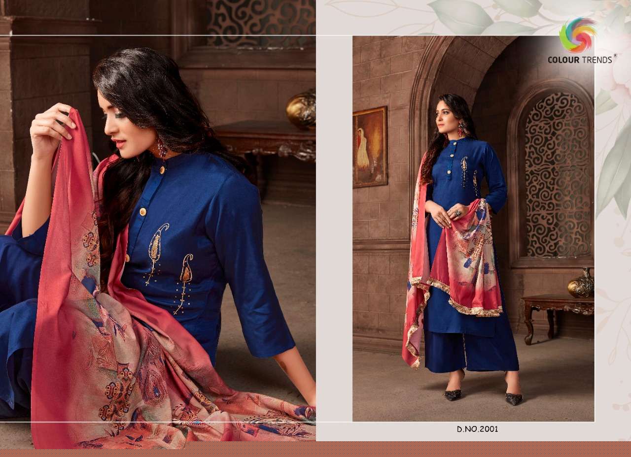 BANDHAN VOL-2 BY COLOUR TRENDZ 2001 TO 2004 SERIES BEAUTIFUL SUITS STYLISH FANCY COLORFUL CASUAL WEAR & ETHNIC WEAR FANCY PRINTED DRESSES AT WHOLESALE PRICE