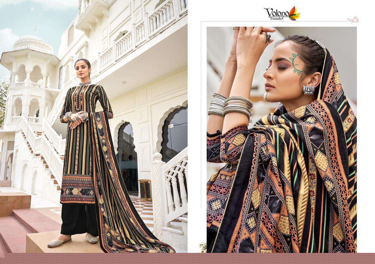 VELVET BY VOLONO TRENDZ 1001 TO 1006 SERIES BEAUTIFUL SUITS STYLISH COLORFUL FANCY CASUAL WEAR & ETHNIC WEAR 9000 VELVET DIGITAL PRINTED DRESSES AT WHOLESALE PRICE