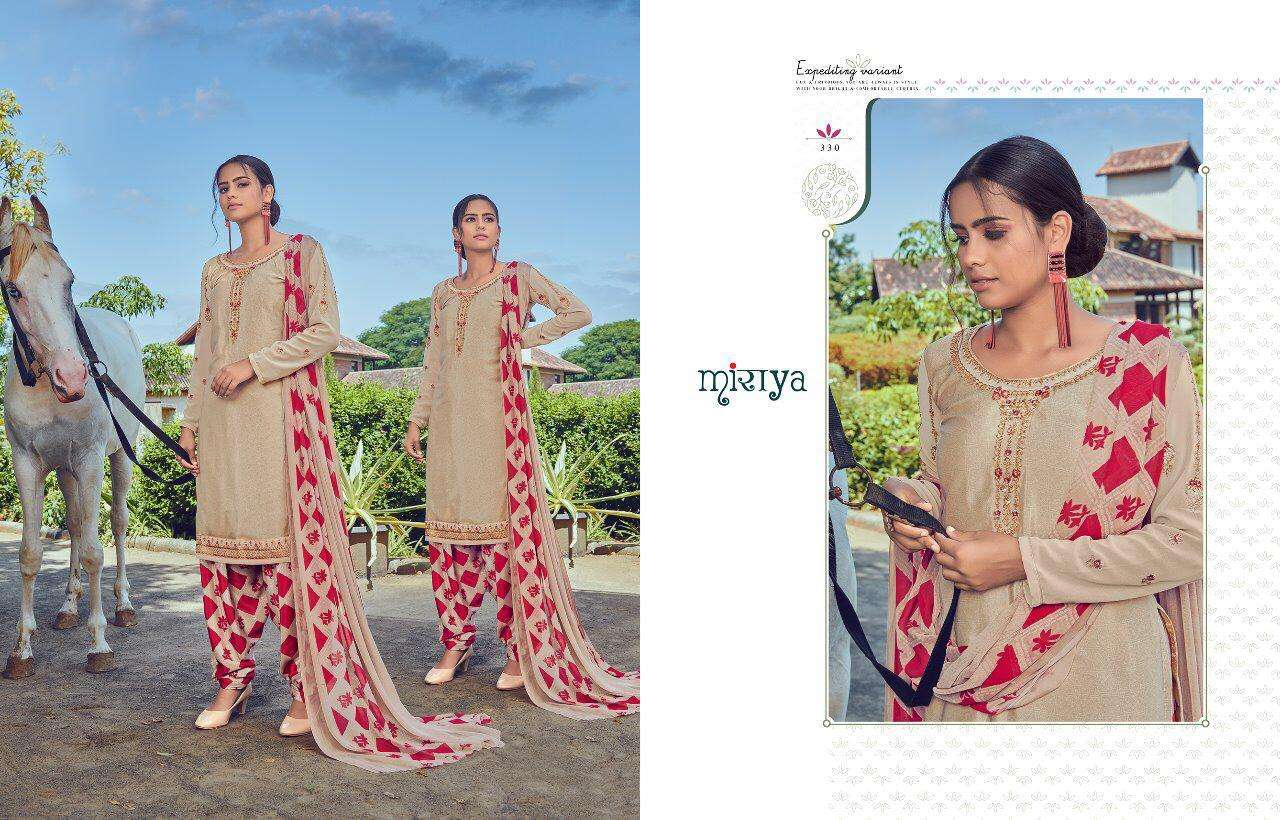 MIRAYA VOL-18 BY AARAV TRENDZ 323 TO 330 SERIES BEAUTIFUL SUITS STYLISH FANCY COLORFUL CASUAL WEAR & ETHNIC WEAR HEAVY FRENCH CRAPE NEGATIVE PRINTED DRESSES AT WHOLESALE PRICE