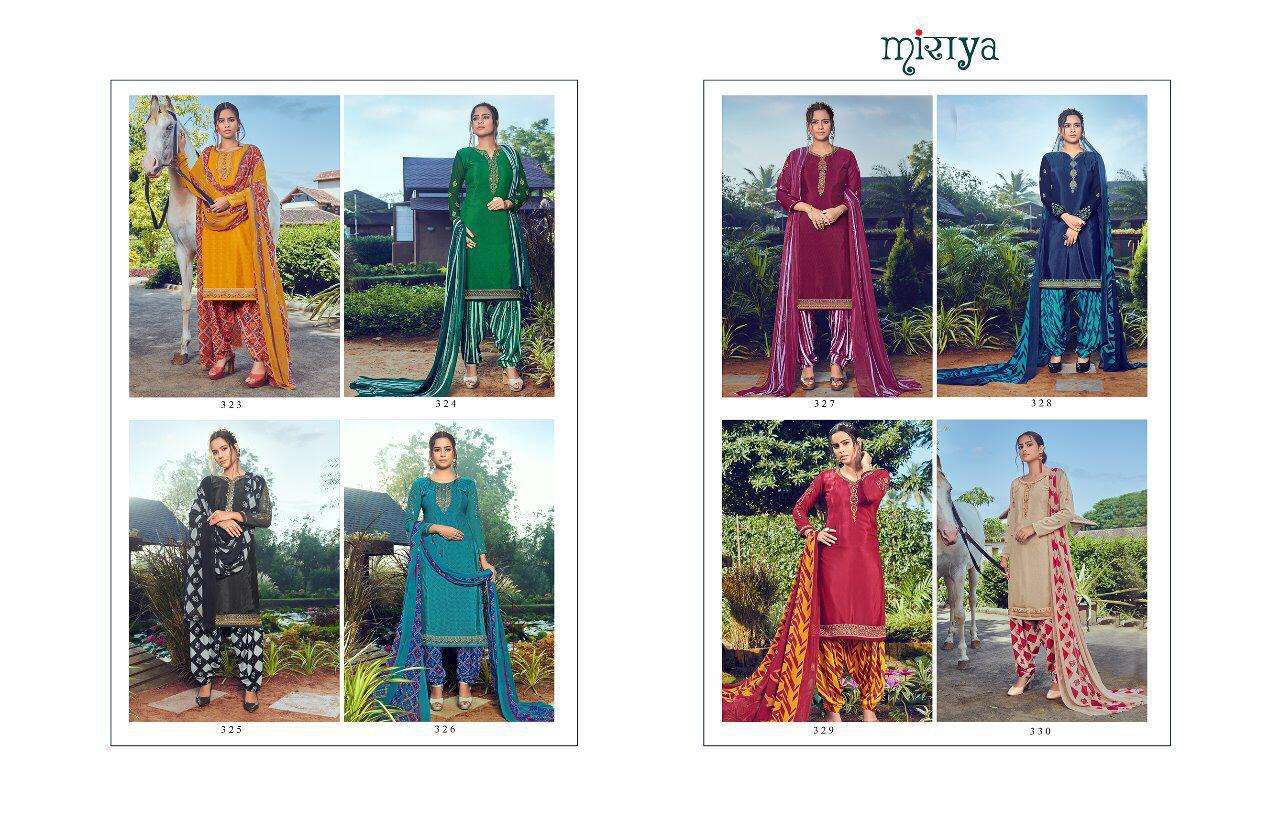 MIRAYA VOL-18 BY AARAV TRENDZ 323 TO 330 SERIES BEAUTIFUL SUITS STYLISH FANCY COLORFUL CASUAL WEAR & ETHNIC WEAR HEAVY FRENCH CRAPE NEGATIVE PRINTED DRESSES AT WHOLESALE PRICE