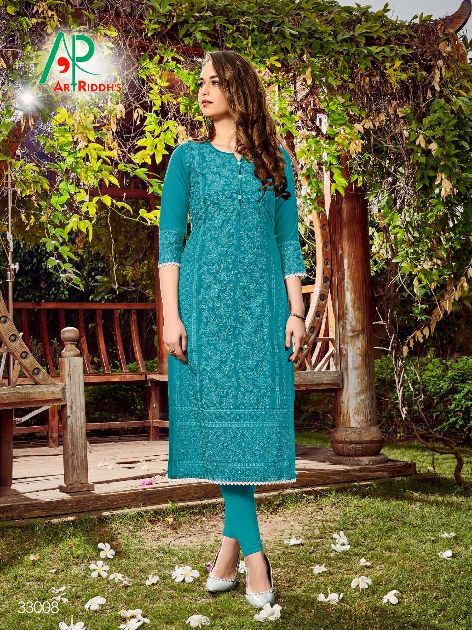 MALL CULTURE SEASON NEXT BY ART RIDDHS 33007 TO 33012 SERIES STYLISH FANCY BEAUTIFUL COLORFUL CASUAL WEAR & ETHNIC WEAR RAYON SLUB PRINTED KURTIS AT WHOLESALE PRICE