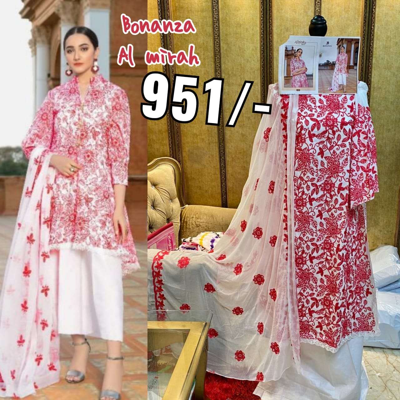 BONANZA HIT COLLECTION BY BONANZA BEAUTIFUL PAKISTANI SUITS COLORFUL STYLISH FANCY CASUAL WEAR & ETHNIC WEAR FANCY DRESSES AT WHOLESALE PRICE