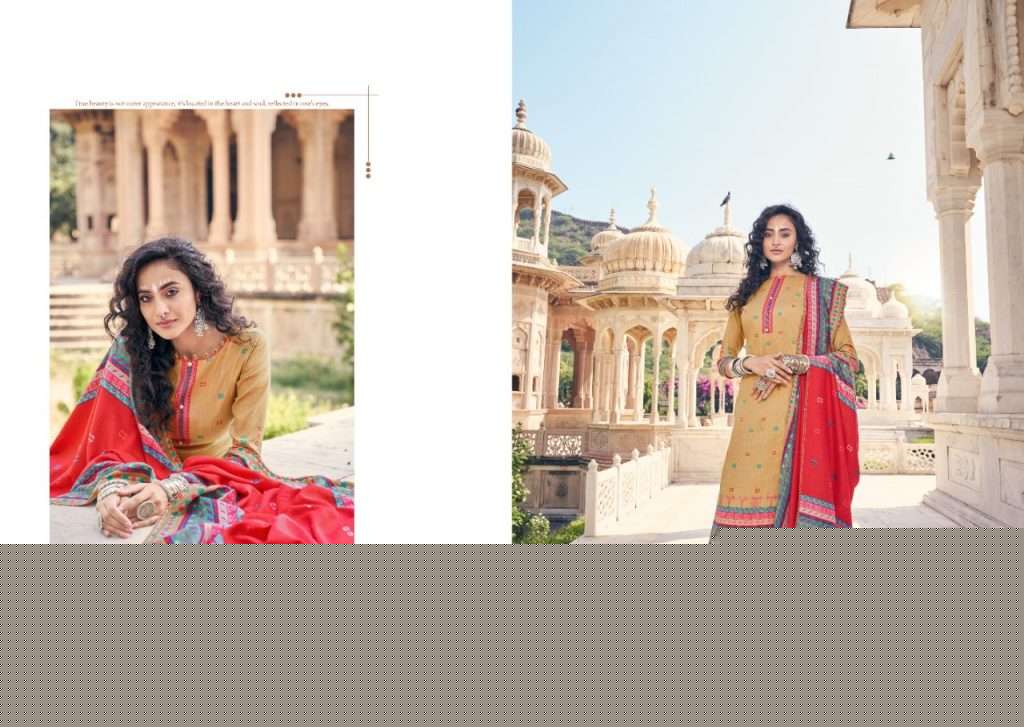 TAJ BY SUMYRA 1001 TO 1010 SERIES BEAUTIFUL STYLISH SHARARA SUITS FANCY COLORFUL CASUAL WEAR & ETHNIC WEAR & READY TO WEAR PASHMINA PRINTED DRESSES AT WHOLESALE PRICE