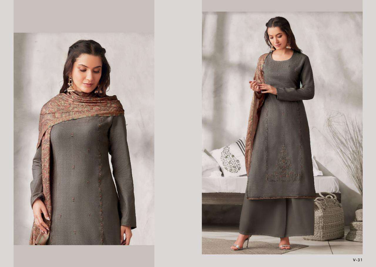 EIRA BY VARINA 31 TO 38 SERIES BEAUTIFUL STYLISH SHARARA SUITS FANCY COLORFUL CASUAL WEAR & ETHNIC WEAR & READY TO WEAR PASHMINA PRINTED DRESSES AT WHOLESALE PRICE