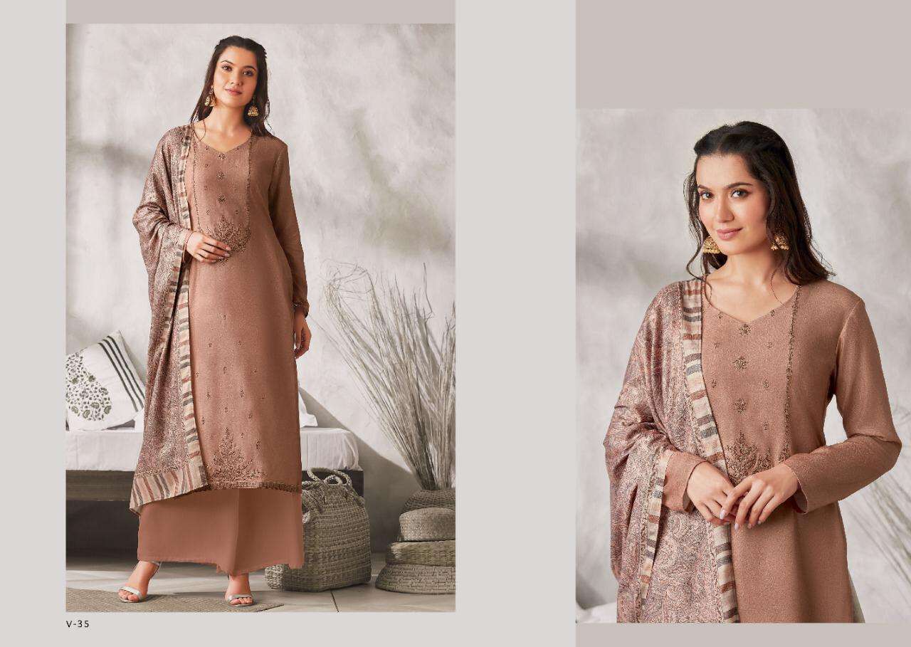 EIRA BY VARINA 31 TO 38 SERIES BEAUTIFUL STYLISH SHARARA SUITS FANCY COLORFUL CASUAL WEAR & ETHNIC WEAR & READY TO WEAR PASHMINA PRINTED DRESSES AT WHOLESALE PRICE
