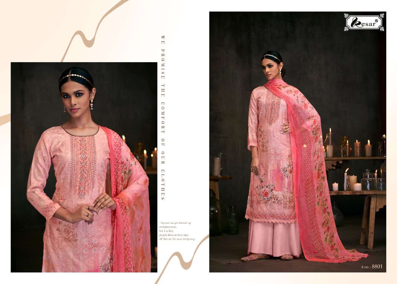 IRINA BY KESAR 8801 TO 8806 SERIES PAKISTANI SUITS BEAUTIFUL FANCY COLORFUL STYLISH PARTY WEAR & OCCASIONAL WEAR PASHMINA DIGITAL PRINTED WITH AARI WORK DRESSES AT WHOLESALE PRICE