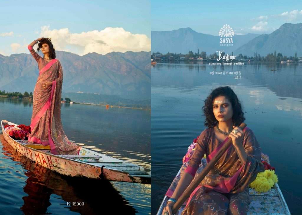 PALKHI VOL-6 BY SASYA DESIGNER 42001 TO 42010 SERIES INDIAN TRADITIONAL WEAR COLLECTION BEAUTIFUL STYLISH FANCY COLORFUL PARTY WEAR & OCCASIONAL WEAR PURE LINEN SAREES AT WHOLESALE PRICE