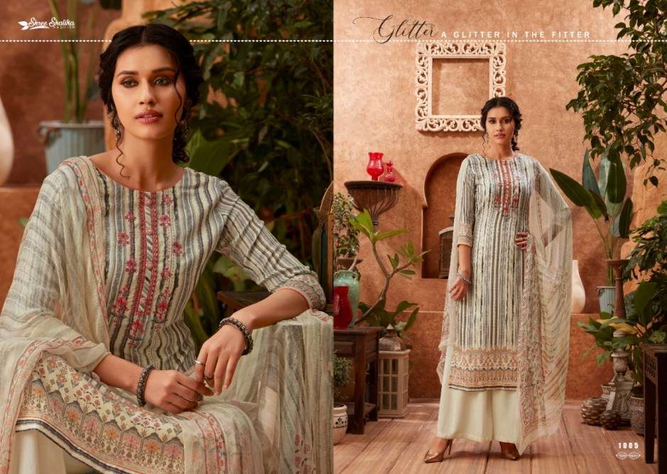 KHWAB BY SHALIKA FASHION 1001 TO 1008 SERIES BEAUTIFUL PAKISTANI SUITS COLORFUL STYLISH FANCY CASUAL WEAR & ETHNIC WEAR PURE JAM SATIN WITH EMBROIDERY DRESSES AT WHOLESALE PRICE