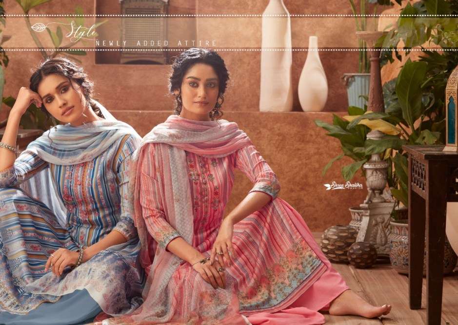 KHWAB BY SHALIKA FASHION 1001 TO 1008 SERIES BEAUTIFUL PAKISTANI SUITS COLORFUL STYLISH FANCY CASUAL WEAR & ETHNIC WEAR PURE JAM SATIN WITH EMBROIDERY DRESSES AT WHOLESALE PRICE