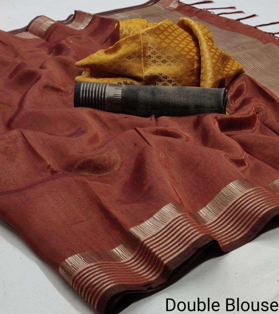 SABARMATI SILK BY FASHID WHOLESALE 101 TO 110 SERIES A INDIAN TRADITIONAL WEAR COLLECTION BEAUTIFUL STYLISH FANCY COLORFUL PARTY WEAR & OCCASIONAL WEAR COTTON SILK SAREES AT WHOLESALE PRICE