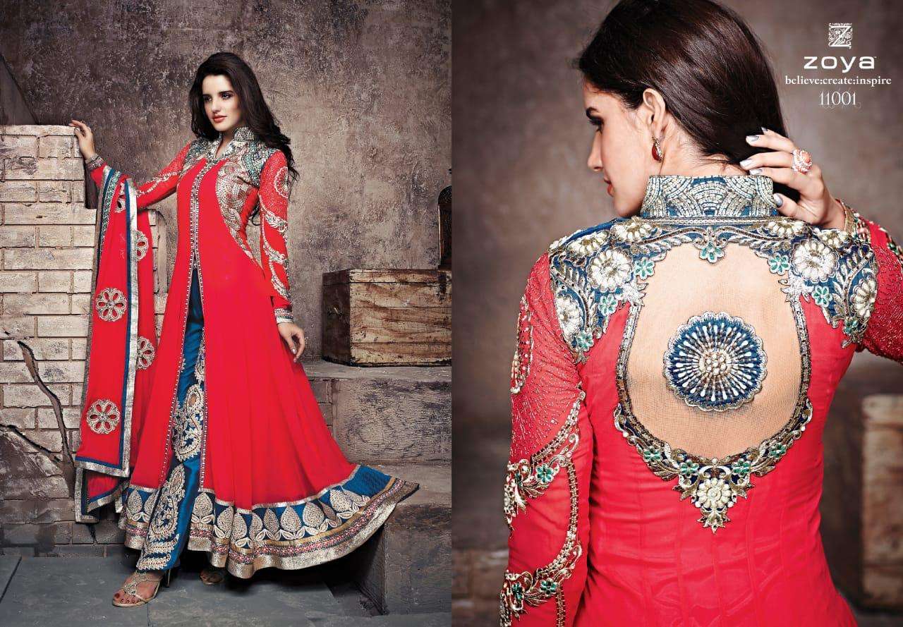 ZOYA HIT COLLECTION BY ZOYA BEAUTIFUL STYLISH ANARKALI SUITS FANCY COLORFUL CASUAL WEAR & ETHNIC WEAR & READY TO WEAR FANCY DRESSES AT WHOLESALE PRICE