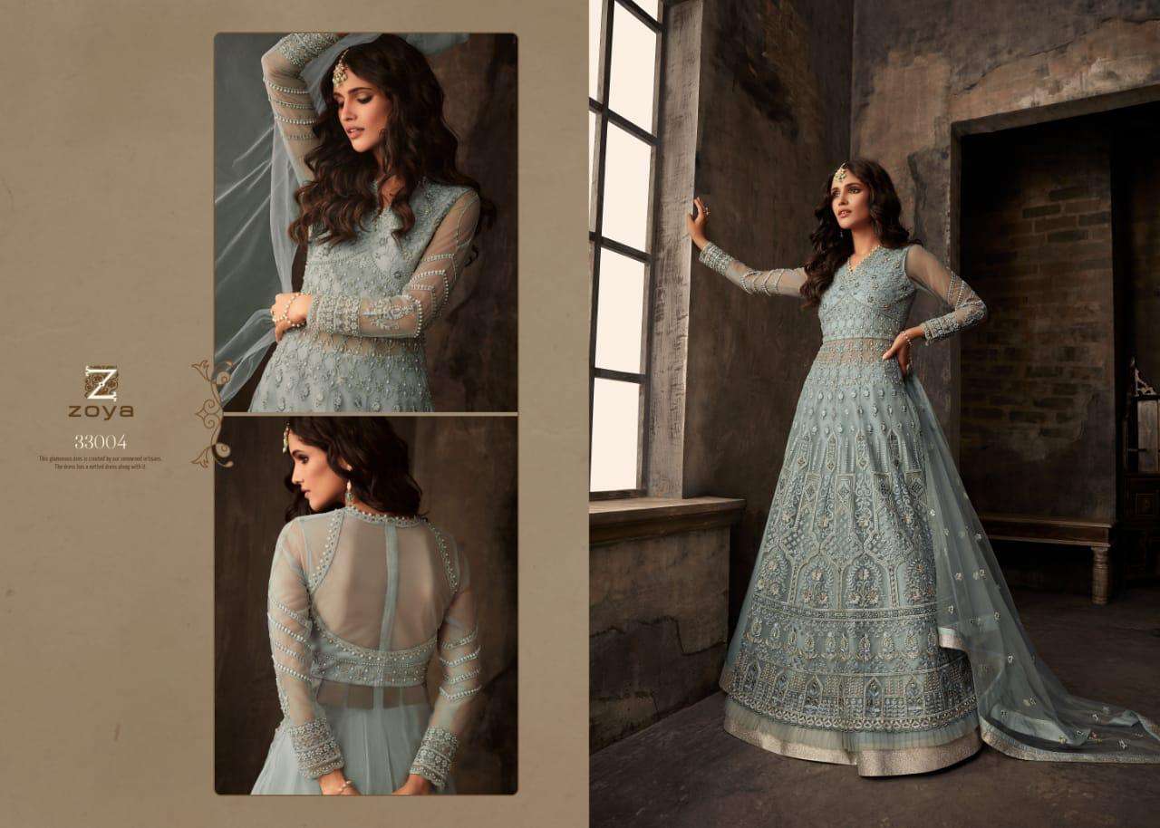 ZOYA HIT COLLECTION BY ZOYA BEAUTIFUL STYLISH ANARKALI SUITS FANCY COLORFUL CASUAL WEAR & ETHNIC WEAR & READY TO WEAR FANCY DRESSES AT WHOLESALE PRICE