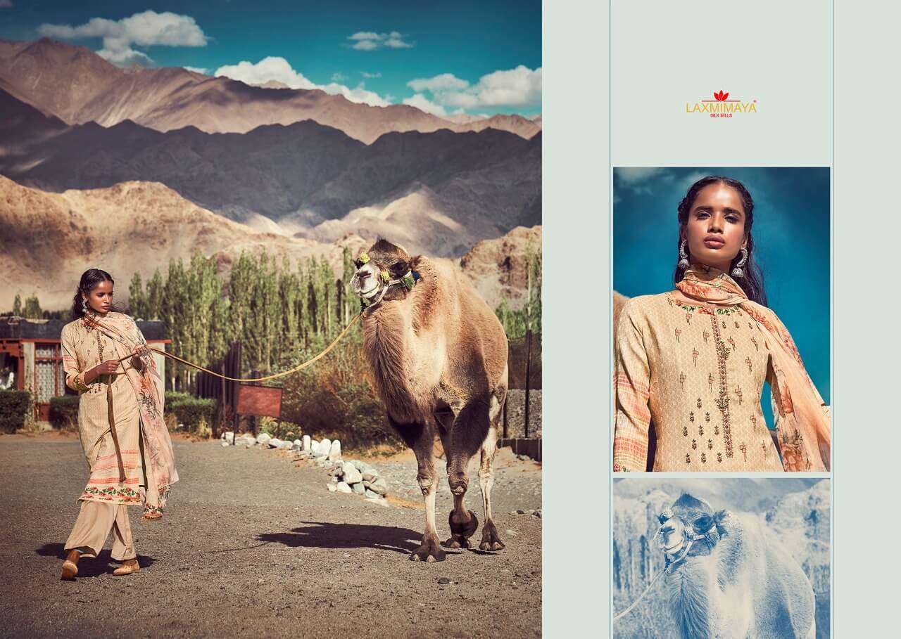 REEL BY LAXMIMAYA SILK MILLS 1246 TO 1255 SERIES BEAUTIFUL COLORFUL STYLISH FANCY CASUAL WEAR & ETHNIC WEAR & READY TO WEAR PURE TWILL PASHMINA DIGITAL PRINTED DRESSES AT WHOLESALE PRICE
