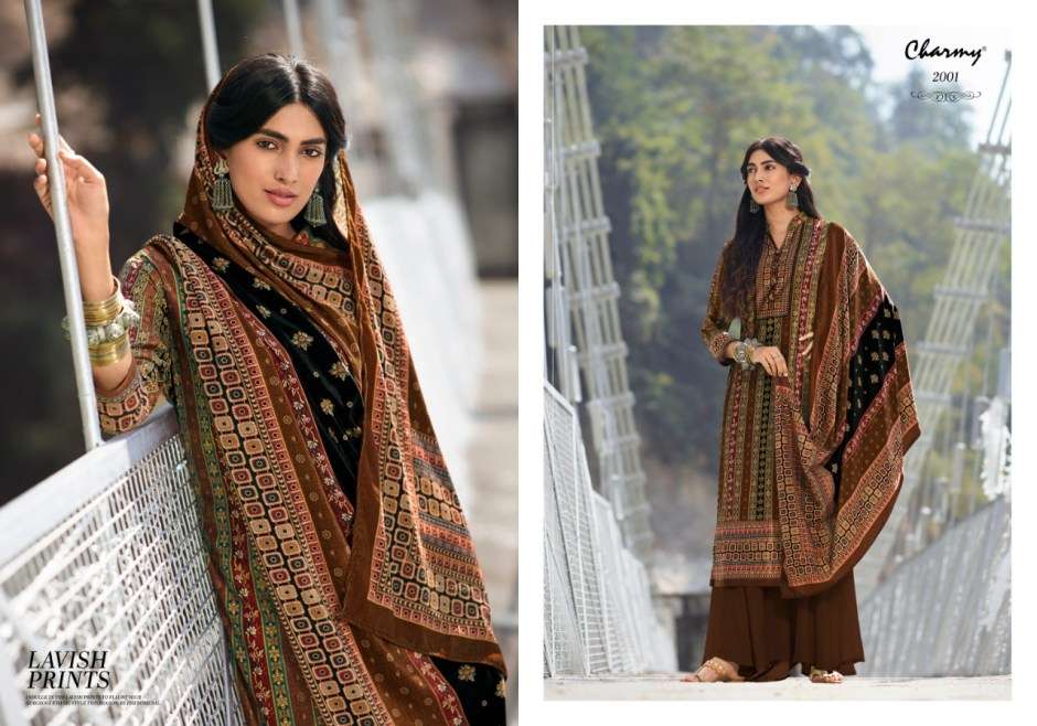 VELVET VOL-3 BY MEERA TRENDZ 2001 TO 2008 SERIES PATIYALA SUITS COLLECTION BEAUTIFUL STYLISH FANCY COLORFUL PARTY WEAR & ETHNIC WEAR VELVET DIGITAL PRINTED DRESSES AT WHOLESALE PRICE